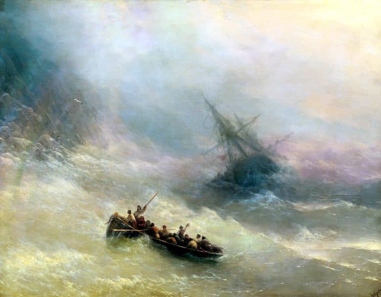이반 아이바좁스키, 무지개 (1873)