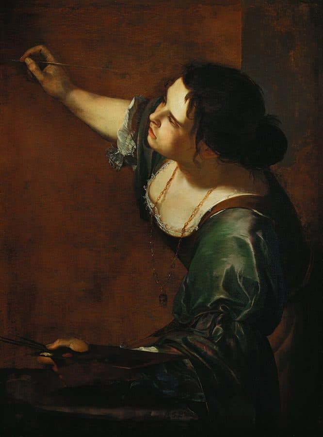 아르테미시아 젠틸레스키, 회화의 알레고리로서의 자화상 (1638–1639년 무렵)