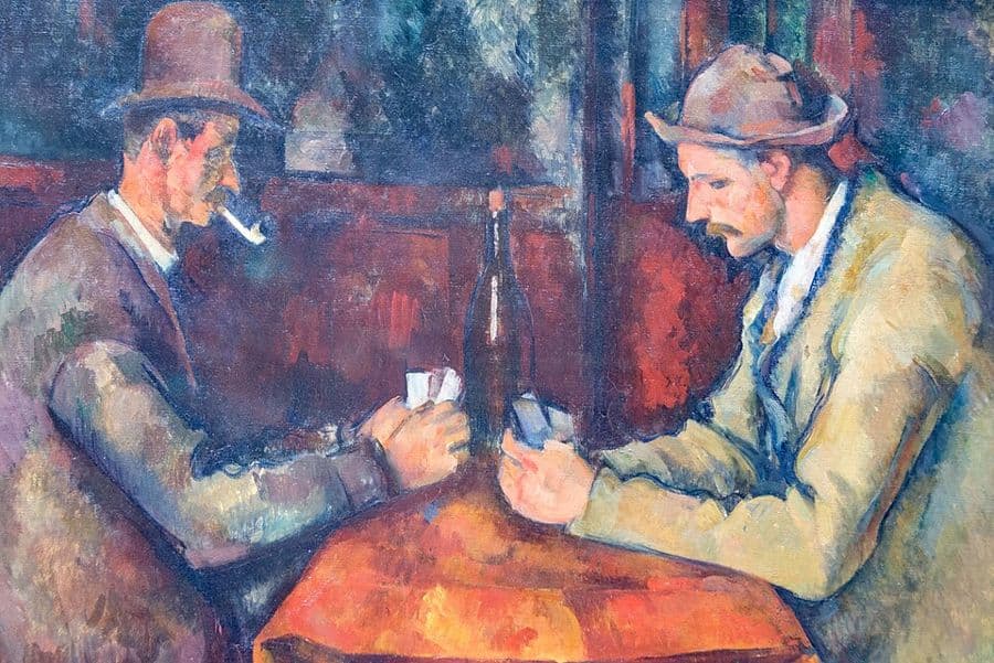 폴 세잔, 카드 놀이하는 사람들 (1890–1895년 무렵)