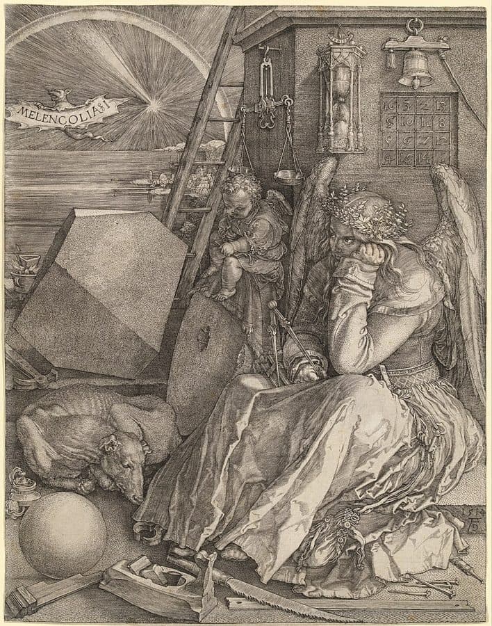 알브레히트 뒤러, 멜랑콜리아 I (1514)