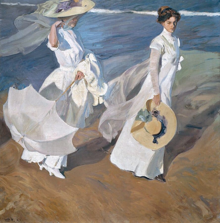 호아킨 소로야, 해변 산책