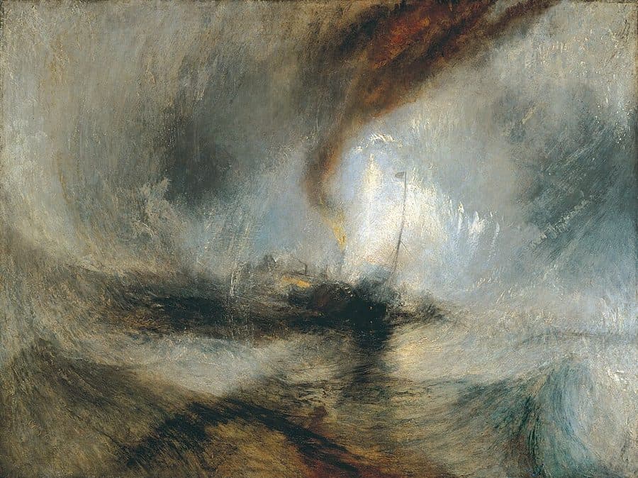 J. M. W. 터너, 눈보라 (1842)