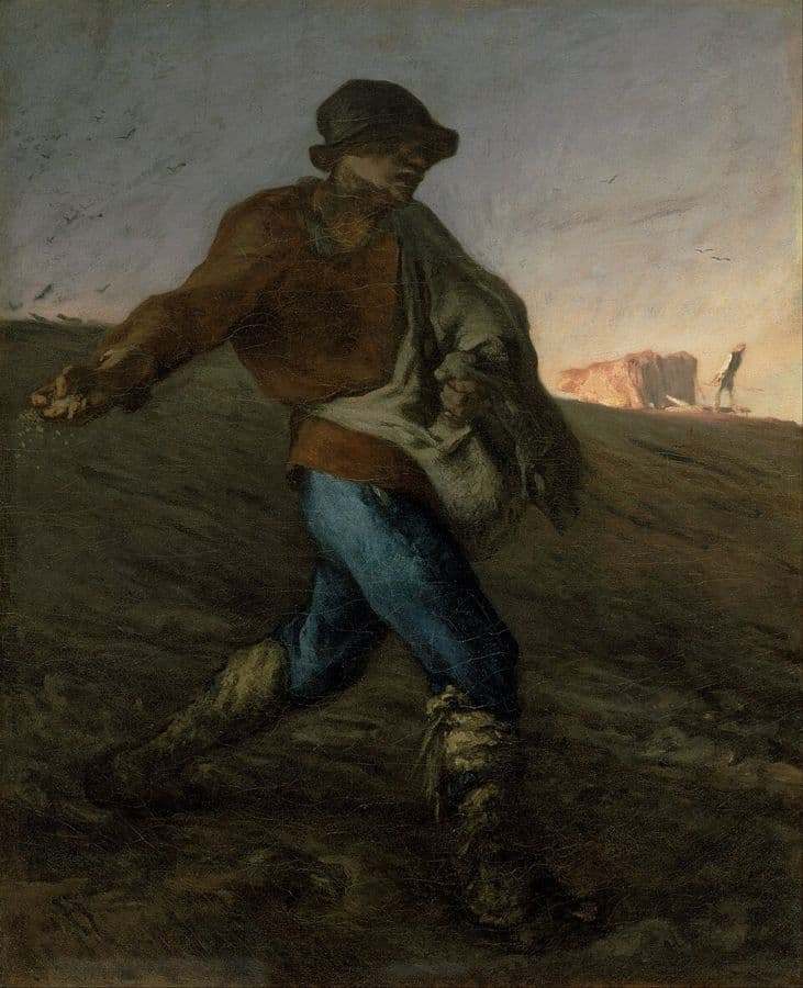 장프랑수아 밀레, 씨 뿌리는 사람 (1850)