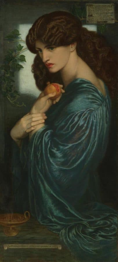 단테 게이브리얼 로세티, 프로세르피나 (1874)