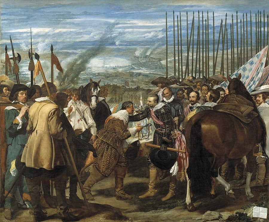 디에고 벨라스케스, 브레다의 항복 (1634–1635)